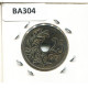 25 CENTIMES 1913 DUTCH Text BELGIUM Coin #BA304.U.A - 25 Cents