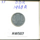 1 PFENNIG 1968 A DDR EAST ALLEMAGNE Pièce GERMANY #AW507.F.A - 1 Pfennig