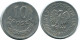 10 GROSZY 1971 POLAND Coin #AZ319.U.A - Pologne