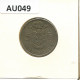 5 FRANCS 1971 FRENCH Text BÉLGICA BELGIUM Moneda #AU049.E.A - 5 Frank