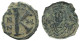 FLAVIUS MAURICIUS 1/2 FOLLIS Antike BYZANTINISCHE Münze  5.8g/23mm #AA536.19.D.A - Byzantinische Münzen