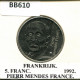 5 FRANCS 1992 FRANCIA FRANCE Moneda #BB610.E.A - 5 Francs