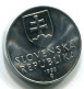 10 HELLERS 1993 SLOWAKEI SLOVAKIA UNC Münze #W10847.D.A - Slovakia