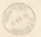 MARTINIQUE - 2 FR.  75 CENT. FRANKING ON COVER FROM FORT DE FRANCE TO TRINIDAD - BATA SHOES - 1938 - Lettres & Documents
