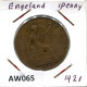 PENNY 1921 UK GREAT BRITAIN Coin #AW065.U.A - D. 1 Penny