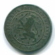 1 CENT 1878 NETHERLANDS Coin BRONZE #S13686.U.A - 1849-1890 : Willem III
