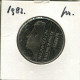 2 1/2 GULDEN 1982 NETHERLANDS Coin #AU587.U.A - 1980-2001 : Beatrix