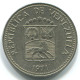10 CENTIMOS 1971 VENEZUELA Coin #WW1189.U.A - Venezuela