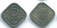 5 CENTS 1975 NIEDERLÄNDISCHE ANTILLEN Nickel Koloniale Münze #S12254.D.A - Netherlands Antilles