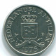 25 CENTS 1975 ANTILLAS NEERLANDESAS Nickel Colonial Moneda #S11632.E.A - Netherlands Antilles