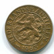 1 CENT 1963 ANTILLAS NEERLANDESAS Bronze Fish Colonial Moneda #S11080.E.A - Antille Olandesi