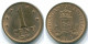 1 CENT 1971 ANTILLES NÉERLANDAISES Bronze Colonial Pièce #S10611.F.A - Antille Olandesi