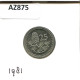 25 MILS 1981 CYPRUS Coin #AZ875.U.A - Cipro