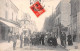 PUTEAUX (Hauts-de-Seine) - La Rue De Paris - Pharmacie, Hôtel - Voyagé 1908 (2 Scans) Claire Gay Institutrice St-Lothain - Puteaux