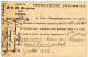 BELGIQUE - COB 426+529  SIMPLE CERCLE POTTES SUR CARTE POSTALE COMMERCIALE RECOMMANDEE, 1942 - Brieven En Documenten