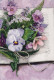 FLOWERS Vintage Postcard CPSM #PBZ034.A - Flowers