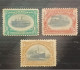 UNITED STATE 1901 PAN AMERICAN EXPO SC N 294-295-299 (N. 294) ERROR CENTER MOVED GUM 95% - Unused Stamps
