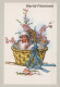 EASTER EGG Vintage Postcard CPSM #PBO136.A - Pâques