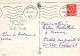 PAPÁ NOEL HORSE NAVIDAD Fiesta Vintage Tarjeta Postal CPSM #PAK971.A - Santa Claus