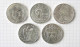 ARGENT : 5 Monnaies Françaises De 100 Francs SUP (de 1985 à 1990) - Kiloware - Münzen