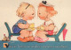KINDER HUMOR Vintage Ansichtskarte Postkarte CPSM #PBV227.A - Humorvolle Karten