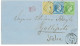 P2876 - GREECE, MERKUR 65 LEPTA RATE TO GALLIPOLI (ITALY) 1871 - Covers & Documents