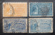 UNITED STATE 1885 SPECIAL DELIVERY STAMPS SC N E3-E1-E6-E8 - Gebraucht