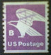 United States, Scott #1820, Used(o), 1981, Rate Change "B" Eagle , (18¢), Violet - Gebraucht