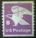 United States, Scott #1820, Used(o), 1981, Rate Change "B" Eagle , (18¢), Violet - Oblitérés