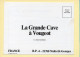 21. NUITS-SAINT-GEORGES – Fêtes De Vendanges / La Grande Cave à Vougeot / Carte Feuillet Double (voir Scan Recto/verso) - Nuits Saint Georges