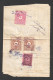 Ottoman Empire Fiscal Revenue Stamps On Document - Briefe U. Dokumente