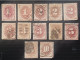 UNITED STATE 1895 POSTAGE DUE STAMPS SC N J1-J2-J3-J4-J5 - Oblitérés