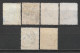 1911,1912 GREAT BRITAIN Set Of 6 Used Stamps (Scott # 151,152,154) CV $20.50 - Oblitérés