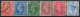 1950-1951 GREAT BRITAIN Complete Set Of 6 Used Stamps (Scott # 280-285) CV $4.00 - Oblitérés