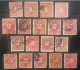 UNITED STATE 1894 POSTAGE DUE STAMPS SC N J38-J38-J29-J38J39-J46-J30-J39-J46-J39-J46-J36-J36-J40-J48-J41-J35-J42 - Gebraucht