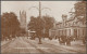 The Parade & Parish Church, Leamington Spa, 1909 - RP Postcard - Autres & Non Classés