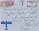 TAXE AVEC EXPLICATION 1938 - 1859-1959 Lettres & Documents