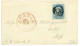 P2897 - USA FRANKLIN 1 CT, ON PRINTED MATTER FOLDED LETTER FROM DEDHAM TO BOSTON SCOTT NR. 9 - Briefe U. Dokumente