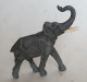FIGURINE CLAIRET  - ANIMAUX ANIMAL SAUVAGE ZOO 025 - ELEPHANT D'ASIE Gris Pas Starlux - Other & Unclassified