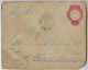 Brazil 1899 Postal Stationery Cover Sent From Juiz De Fora To Rio De Janeiro Railroad Cancel Ambulant (catalog US$140) - Ganzsachen