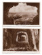 2 Postcards Lot Gibraltar Views From & Inside The Galleries In The Rock Unposted - Gibraltar