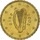 République D'Irlande, 10 Euro Cent, 2002, Sandyford, SUP, Laiton, KM:35 - Lussemburgo