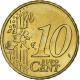 Grèce, 10 Euro Cent, 2002, Athènes, SUP, Laiton, KM:184 - Griechenland