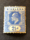 SAINT HELENA SG 64  2 1/2d Blue MH* - Saint Helena Island