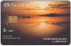 GREECE D-304 Chip OTE - Landscape, Coast, Sunset / Religion, Church - Used - Griechenland