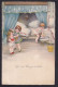 Hannes Petersen - Bei Der Morgentoilette / Postcard Circulated, 2 Scan - Petersen, Hannes