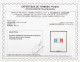 France  Block Feuillet  2    N**  Signé Calves  Avec Certificat Numérique  TTB - Unused Stamps