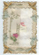 CPA Fleurs .carte En Rhodoide Avec Livret Plusieurs épaisseurs - Blumen