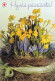 Daffodils In The Basket - Happy Easter - Red Cross - Postal Stationery - Suomi Finland - Postage Paid - Postwaardestukken