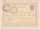 Briefkaart G. 4 Deventer - Amsterdam 1874 - Ganzsachen